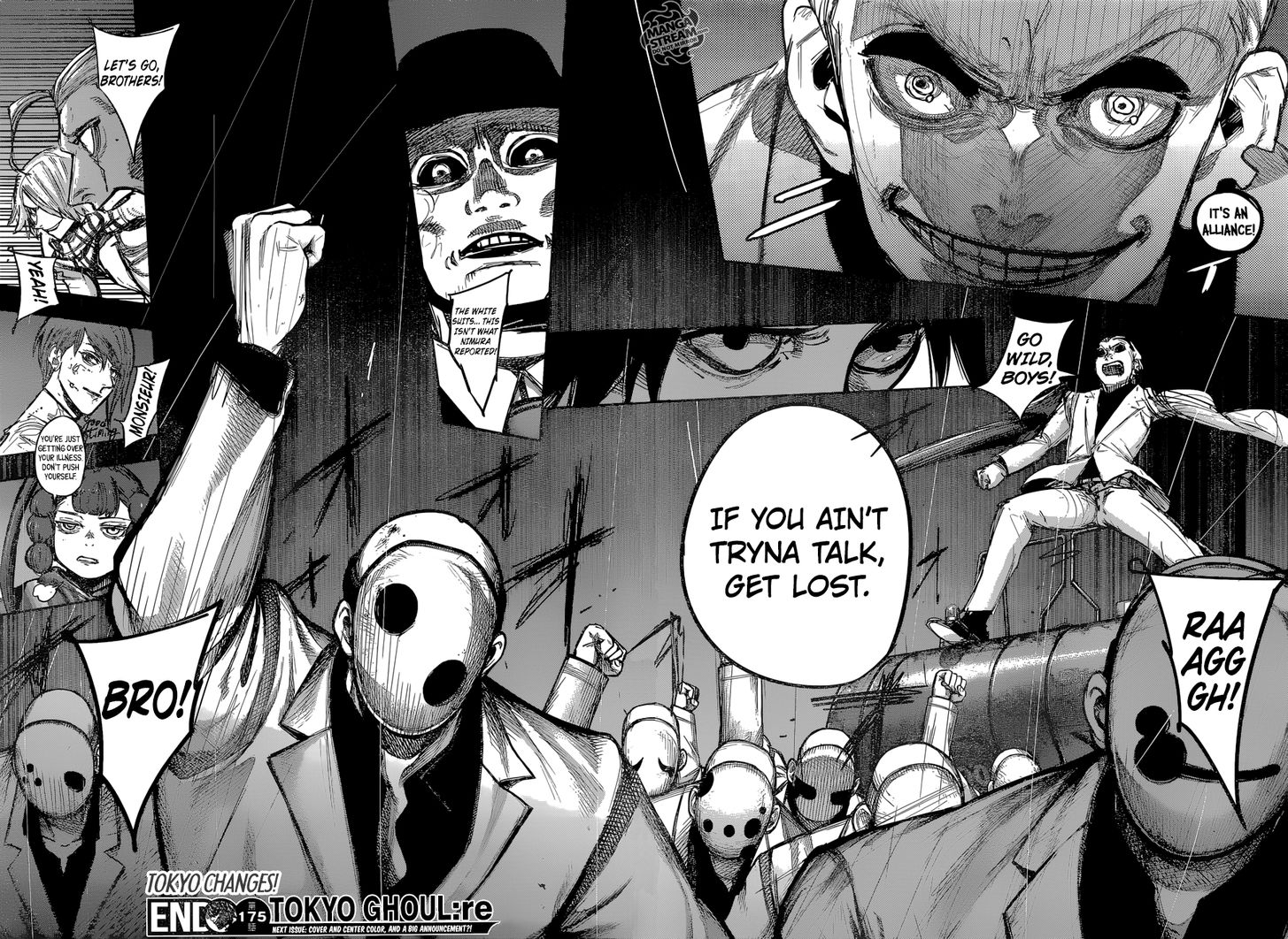 Read Tokyo Ghoul re en Manga Online