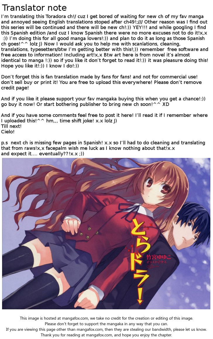 Read Toradora! EN Manga Online