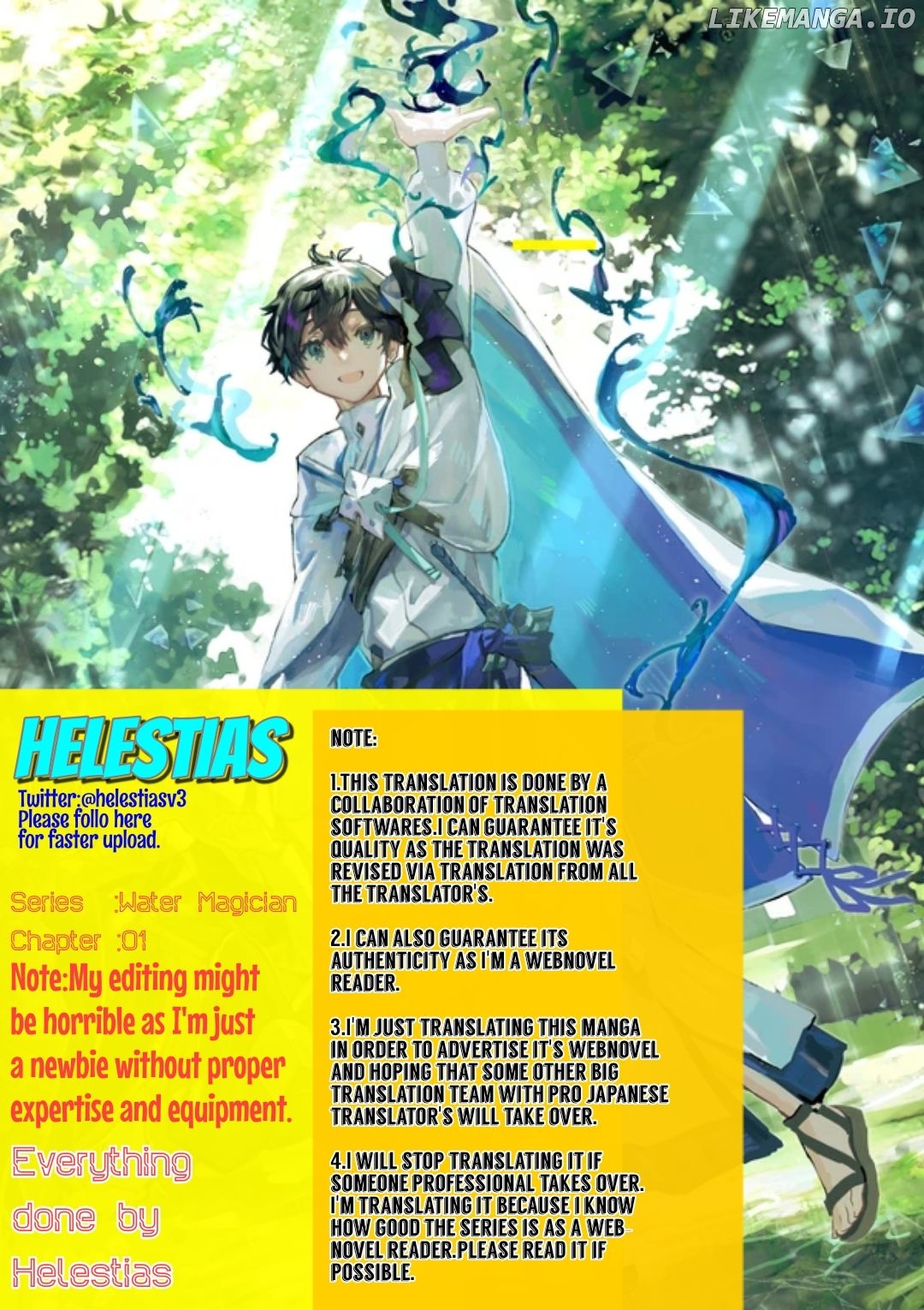 Read Water Magician en Manga Online