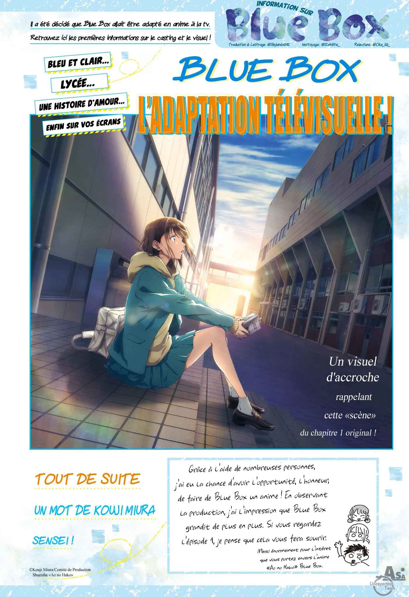 Read Blue Box fr Manga Online