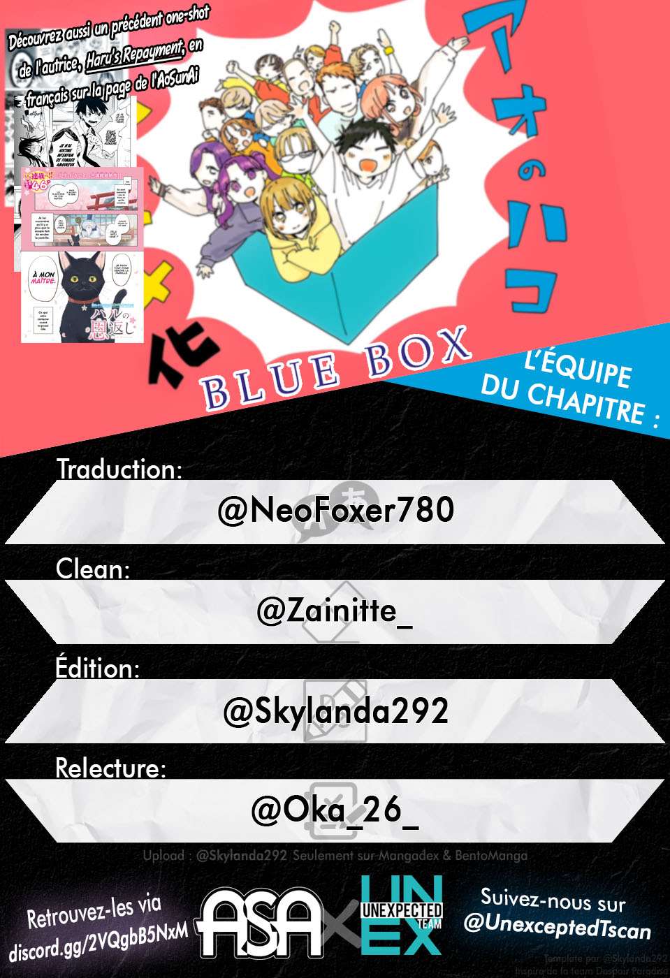 Read Blue Box fr Manga Online