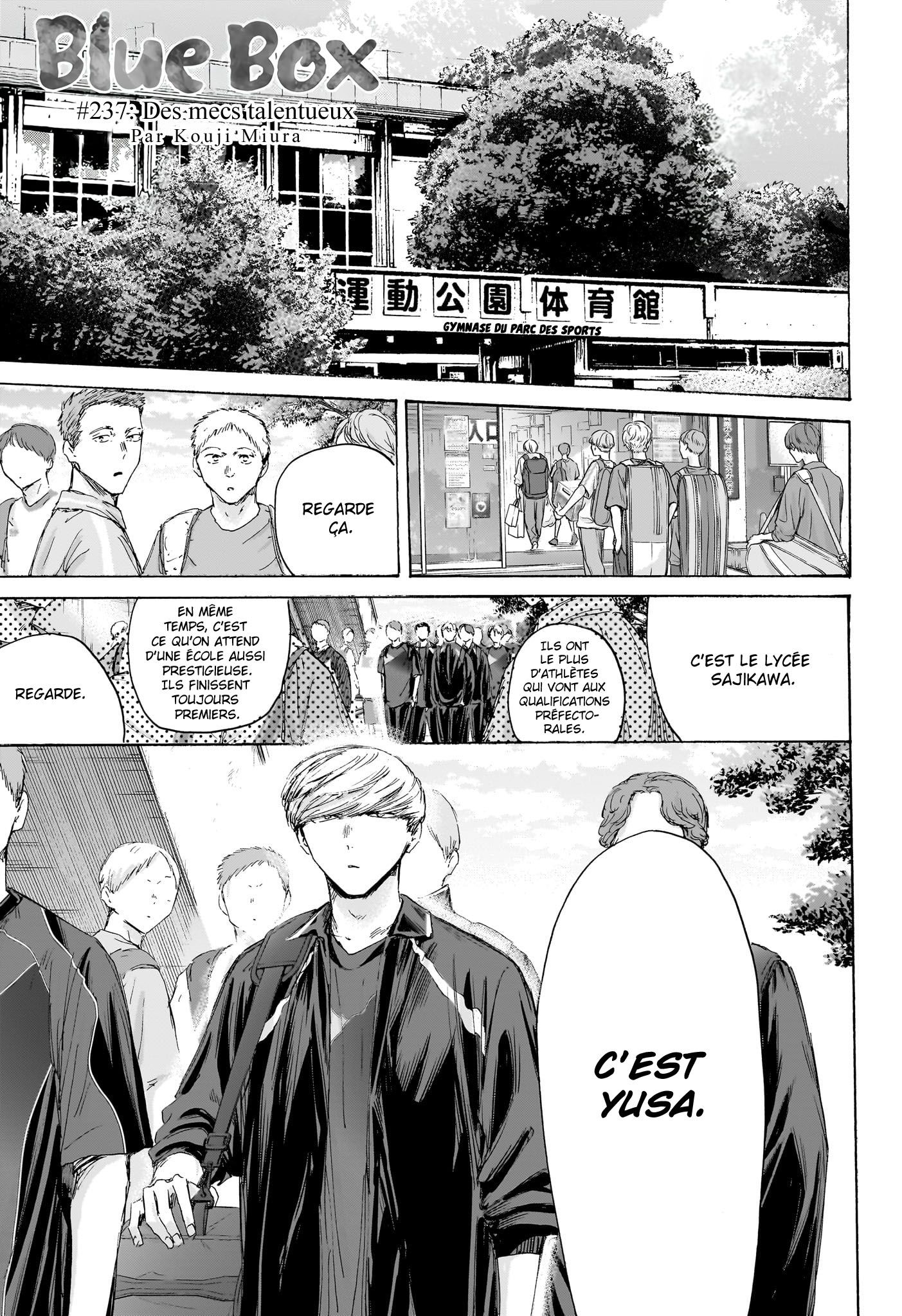 Read Blue Box fr Manga Online