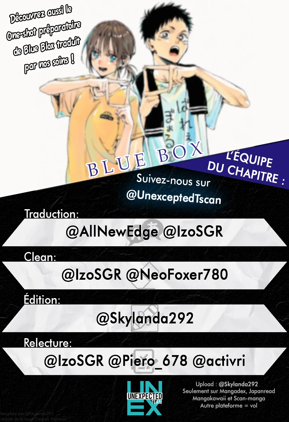 Read Blue Box fr Manga Online
