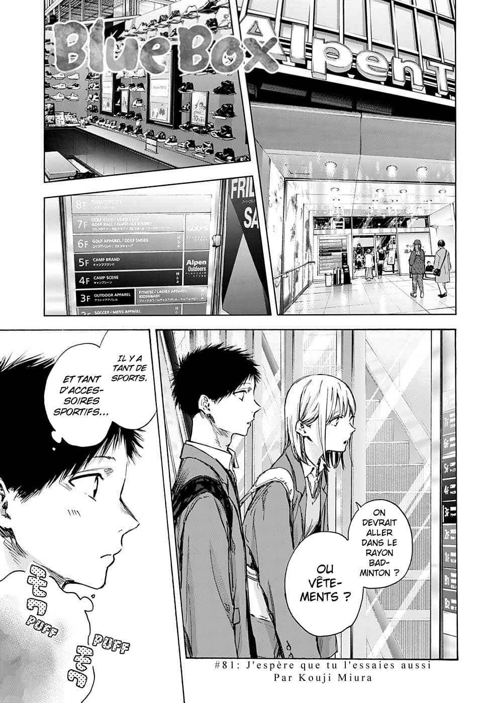 Read Blue Box fr Manga Online