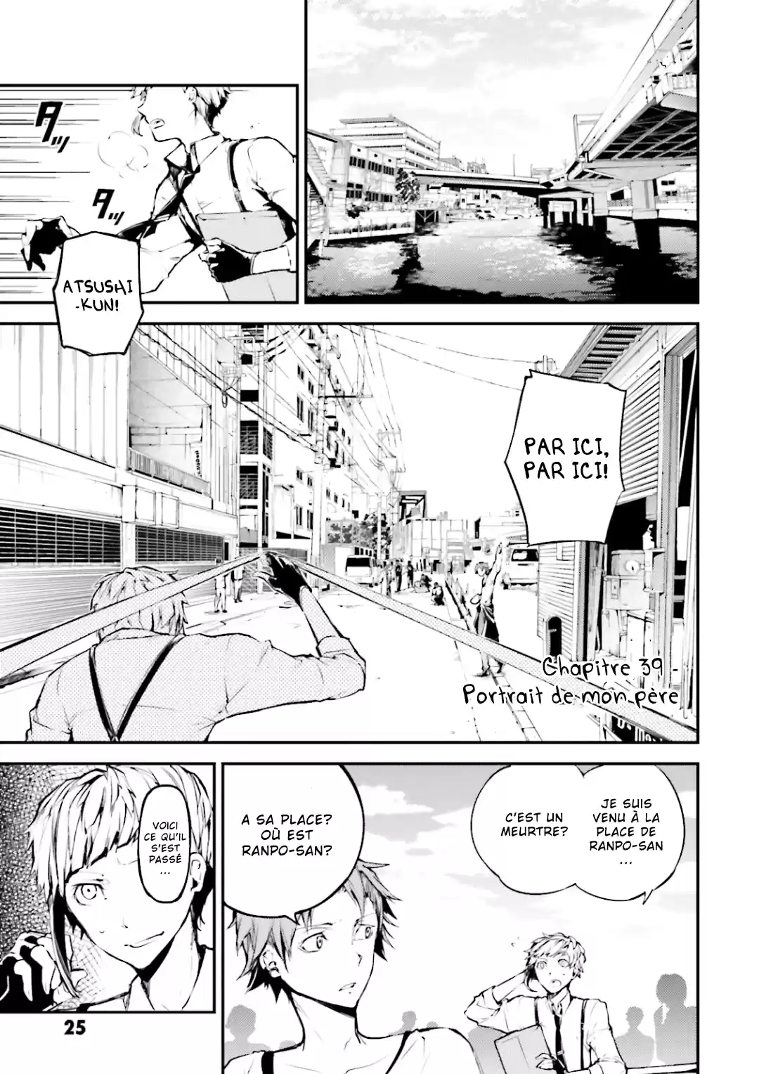 Read Bungou Stray Dogs fr Manga Online