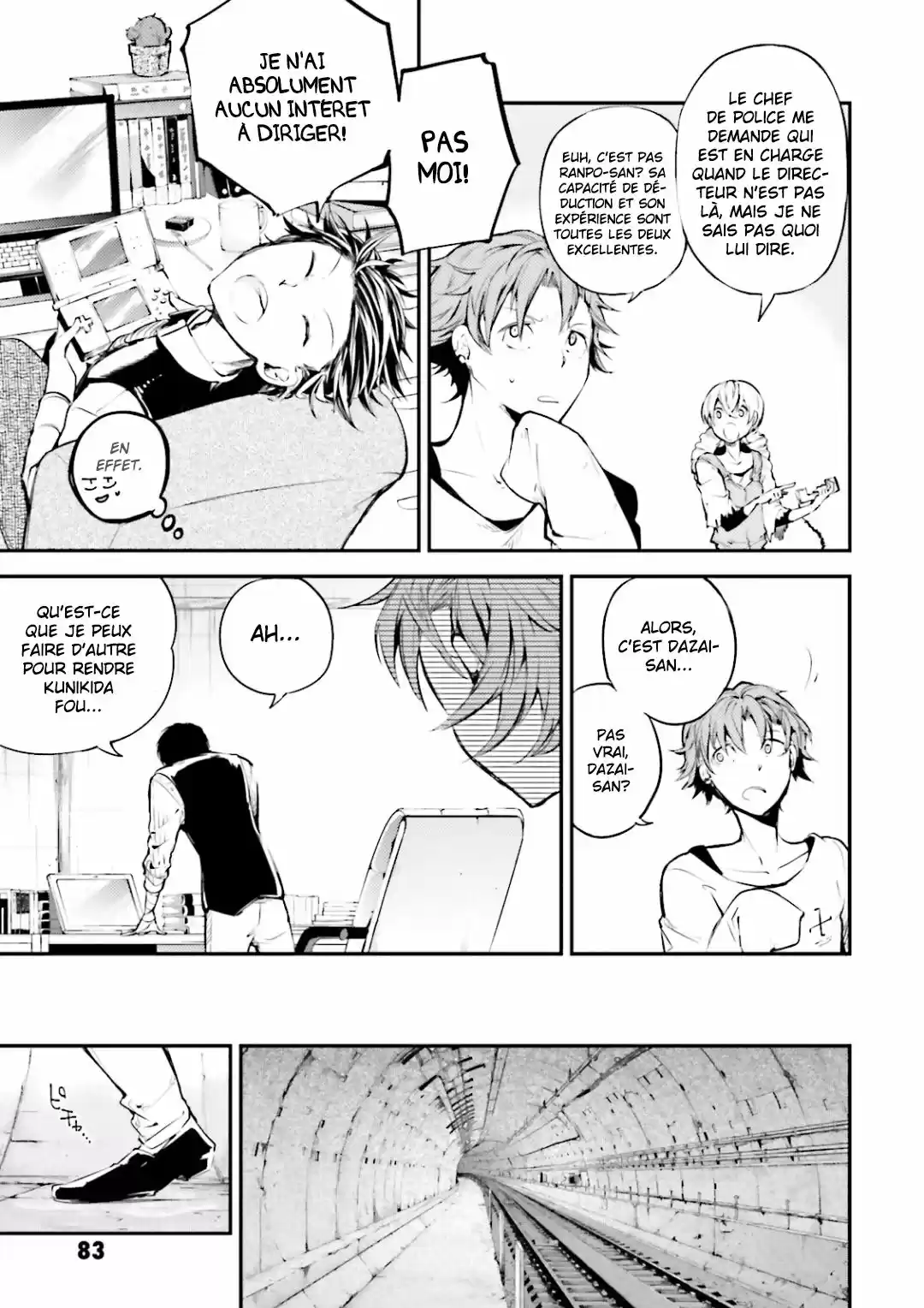 Read Bungou Stray Dogs fr Manga Online