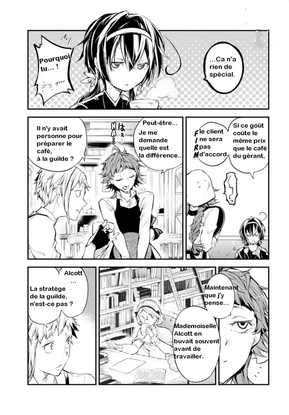 Read Bungou Stray Dogs fr Manga Online