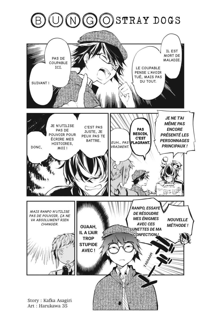 Read Bungou Stray Dogs fr Manga Online