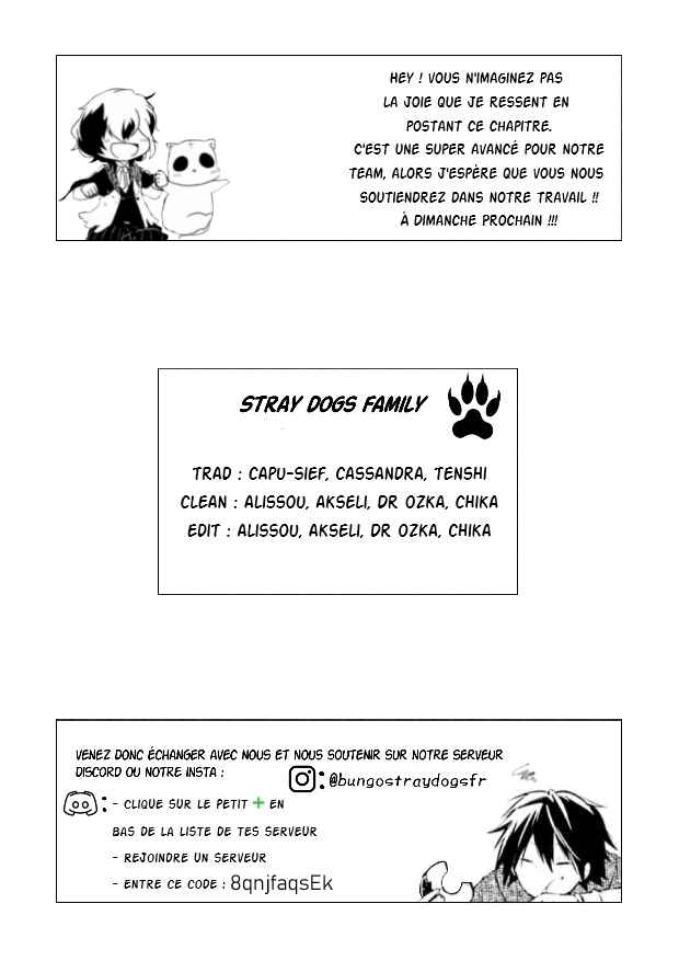 Read Bungou Stray Dogs fr Manga Online
