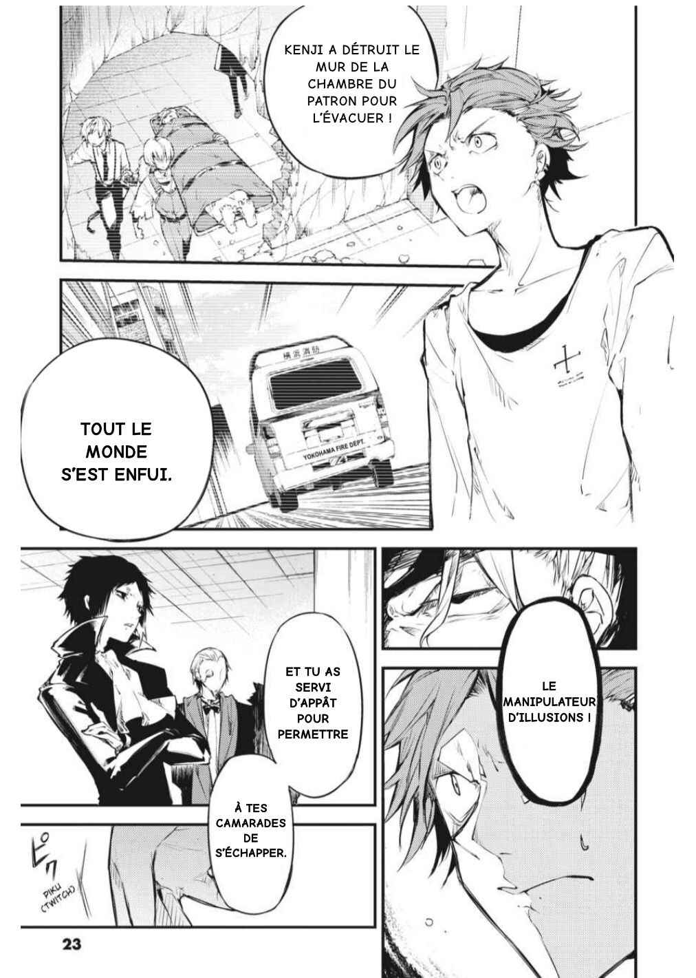 Read Bungou Stray Dogs fr Manga Online