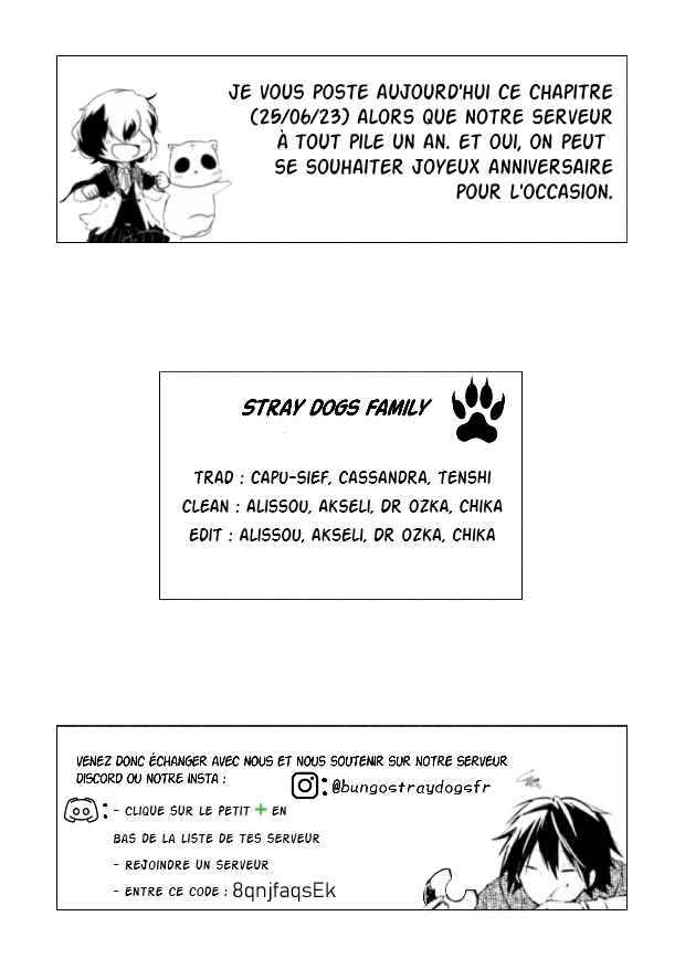 Read Bungou Stray Dogs fr Manga Online