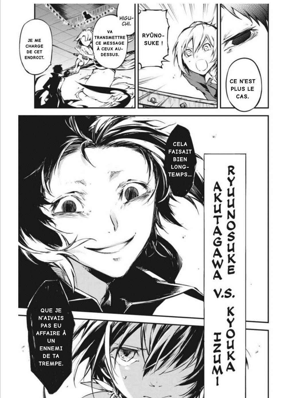 Read Bungou Stray Dogs fr Manga Online