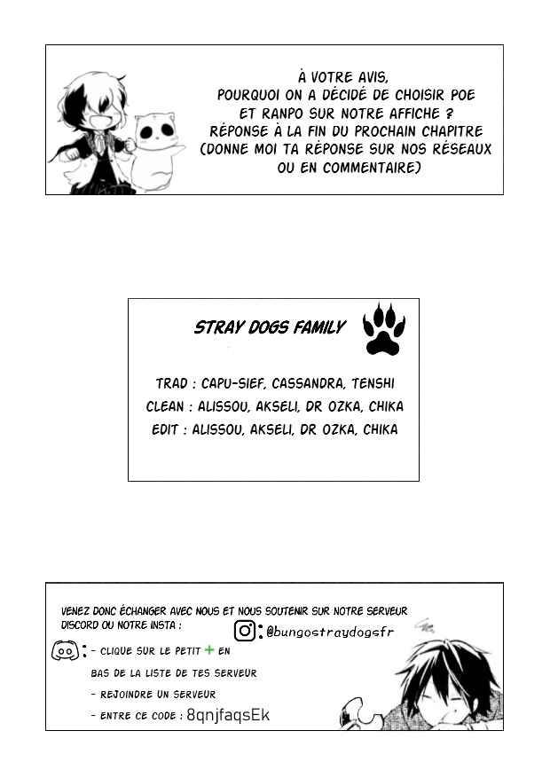 Read Bungou Stray Dogs fr Manga Online