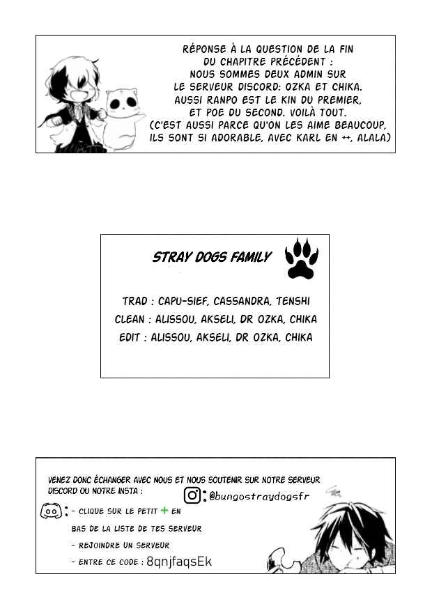 Read Bungou Stray Dogs fr Manga Online