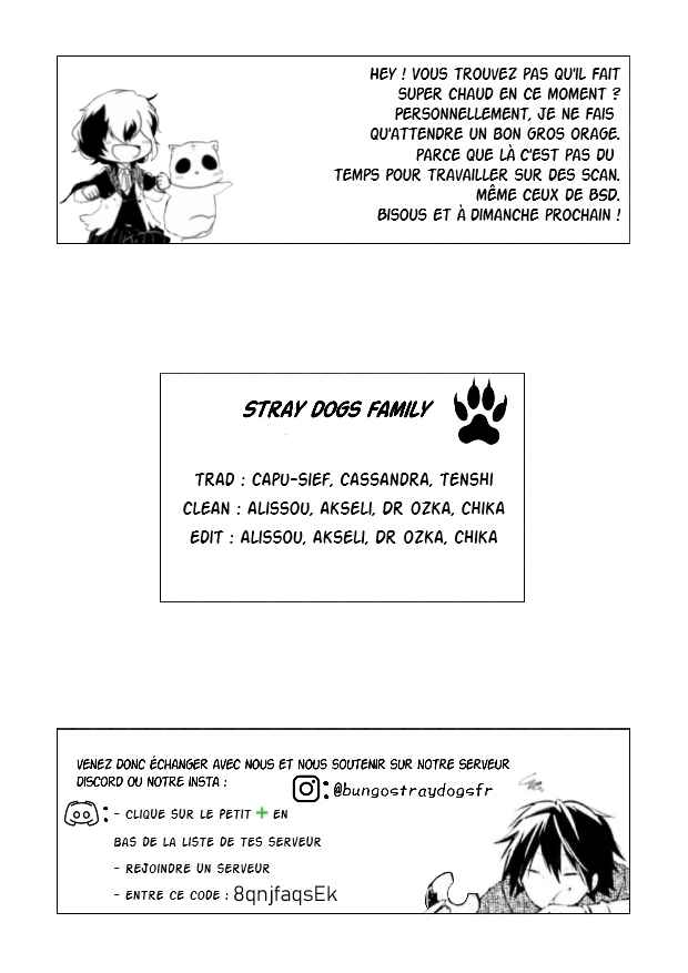 Read Bungou Stray Dogs fr Manga Online