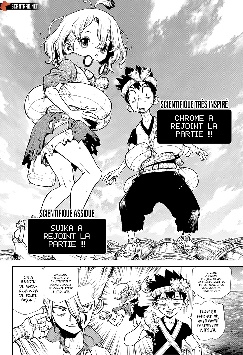 Read Dr. Stone FR Manga Online