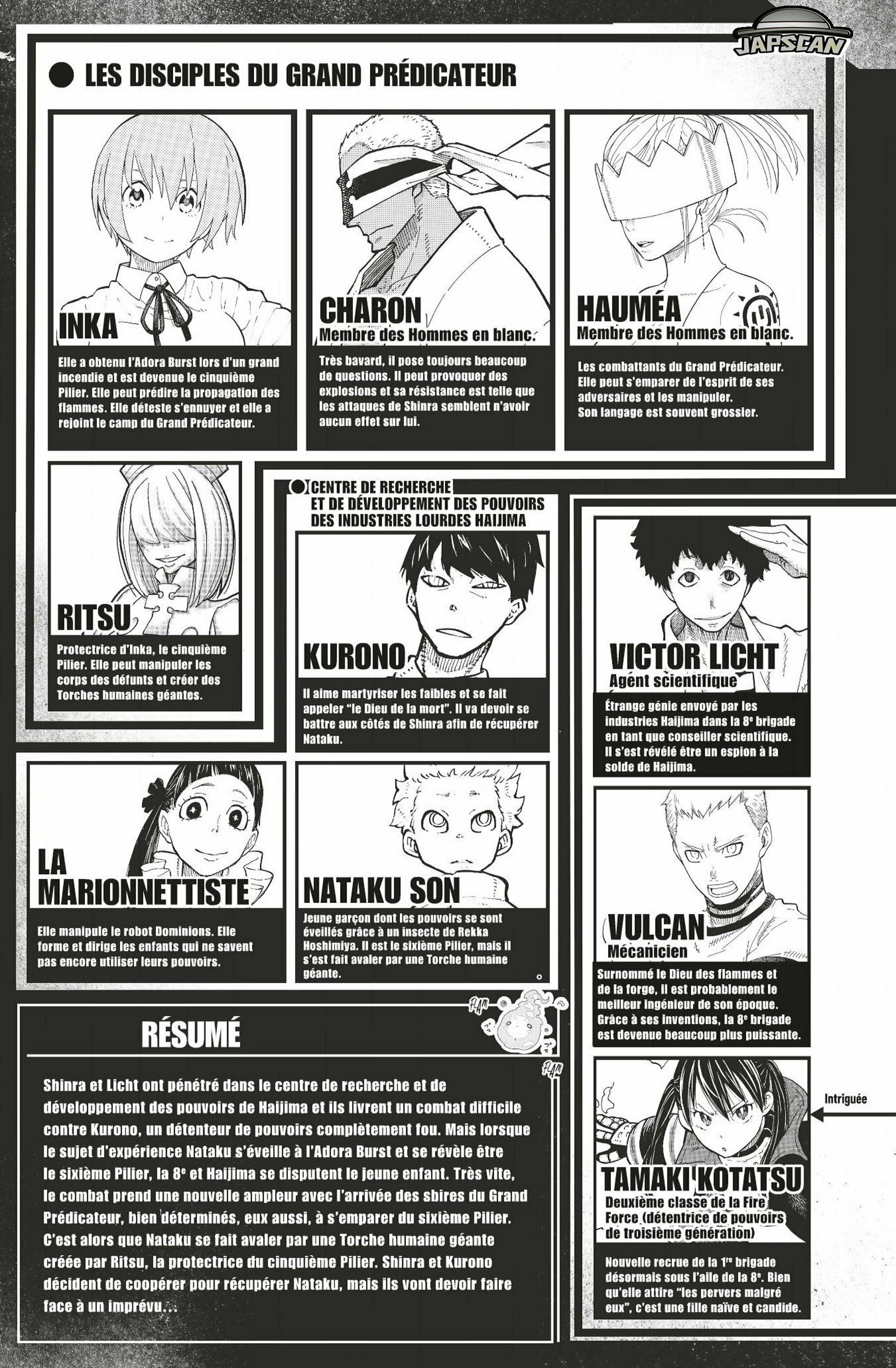 Read Fire Force fr Manga Online