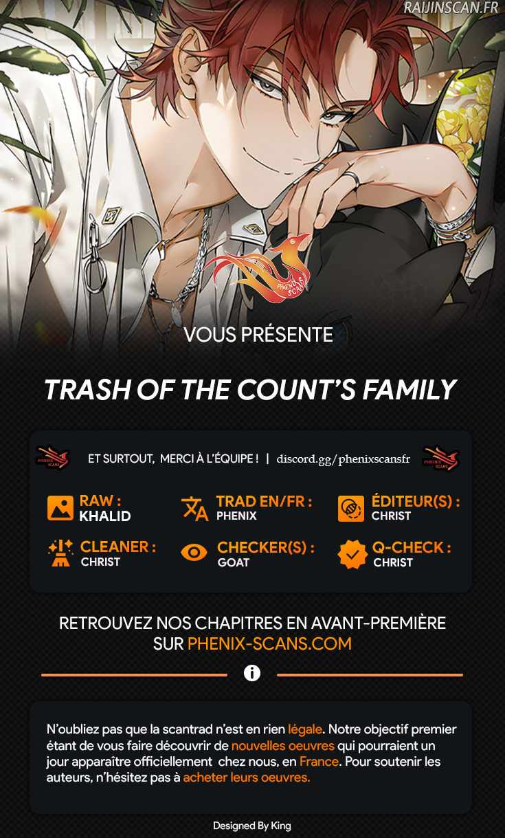 Read Trash of The Count’s Family fr Manga Online