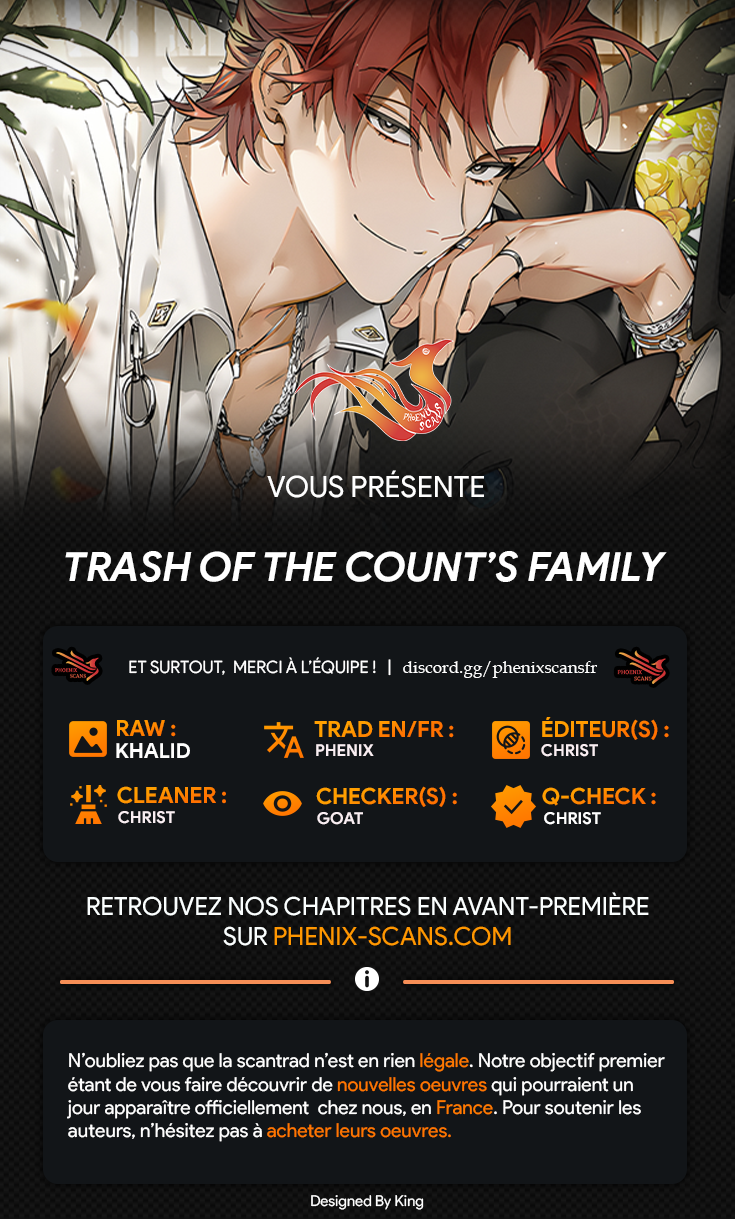 Read Trash of The Count’s Family fr Manga Online