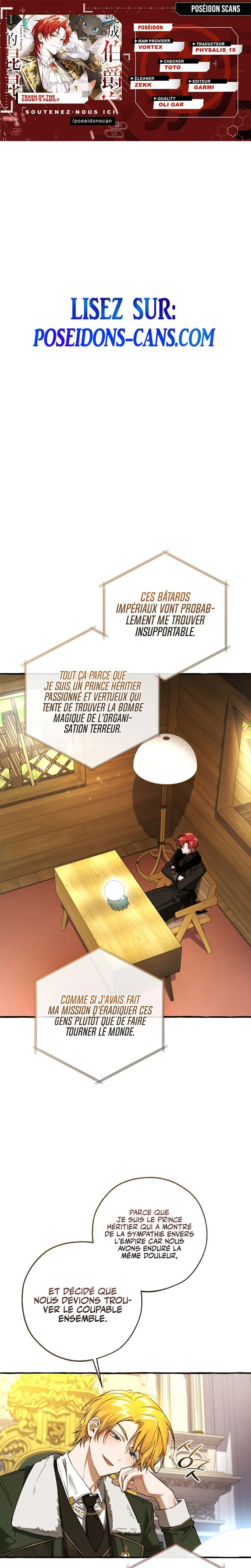 Read Trash of The Count’s Family fr Manga Online