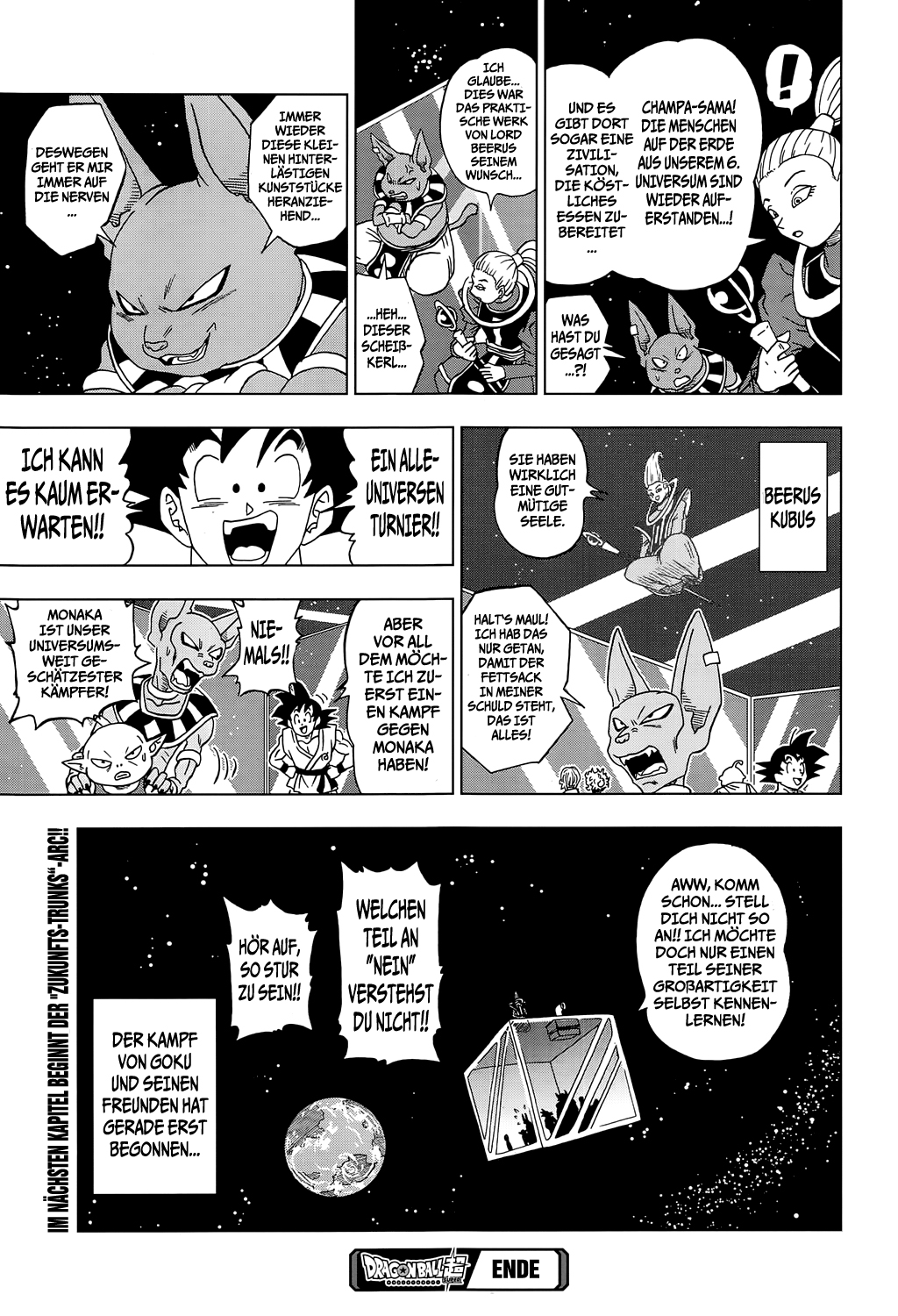 Read Dragon Ball Super DE Manga Online