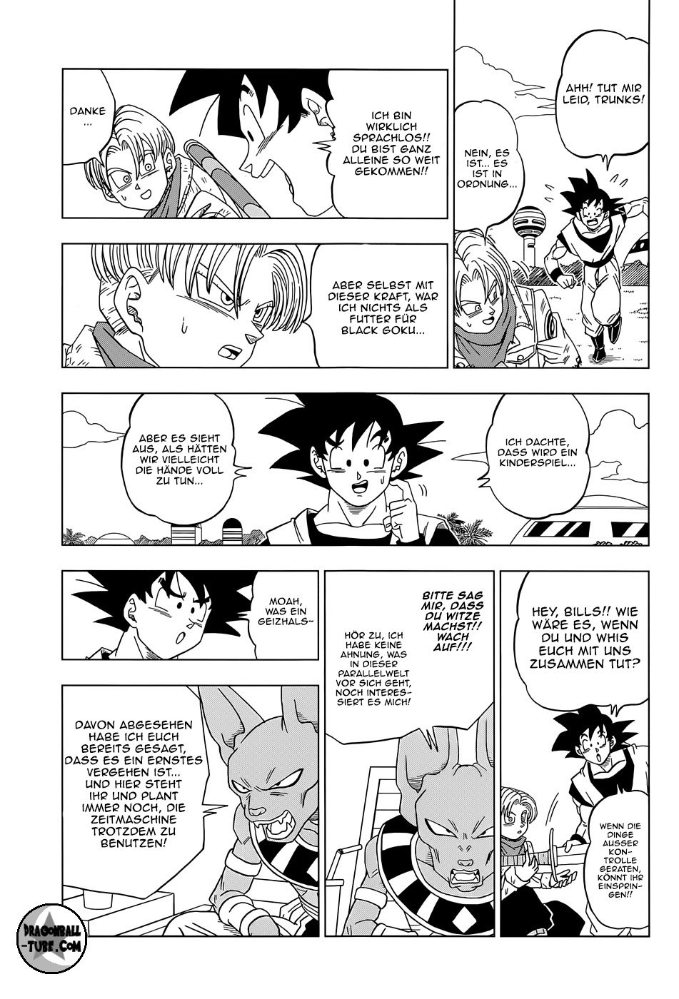 Read Dragon Ball Super DE Manga Online