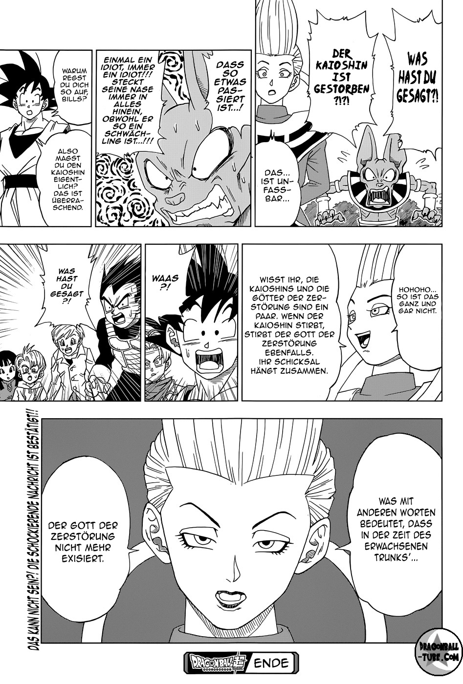 Read Dragon Ball Super DE Manga Online