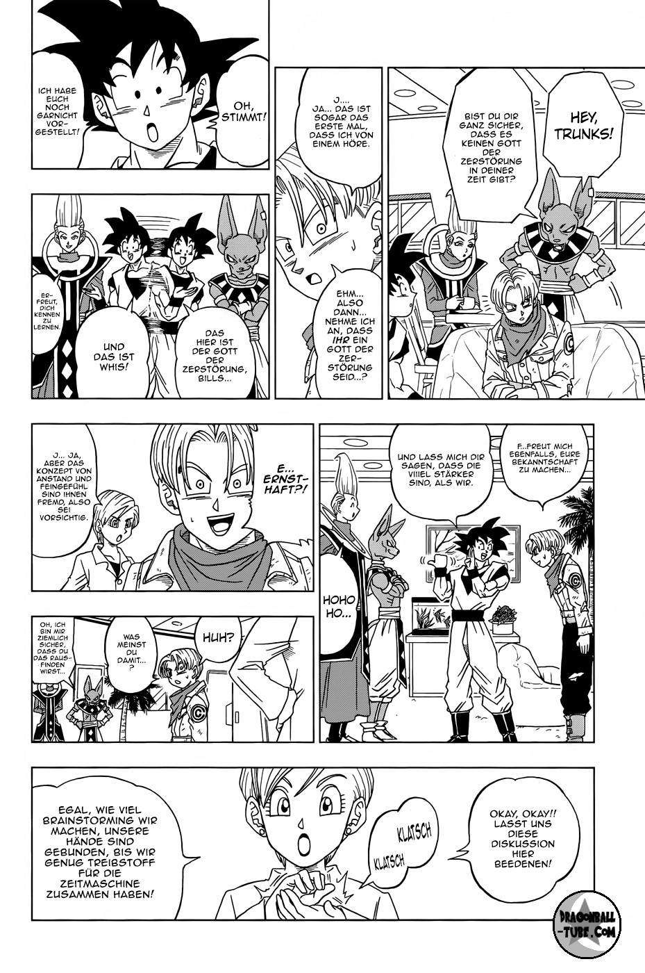 Read Dragon Ball Super DE Manga Online