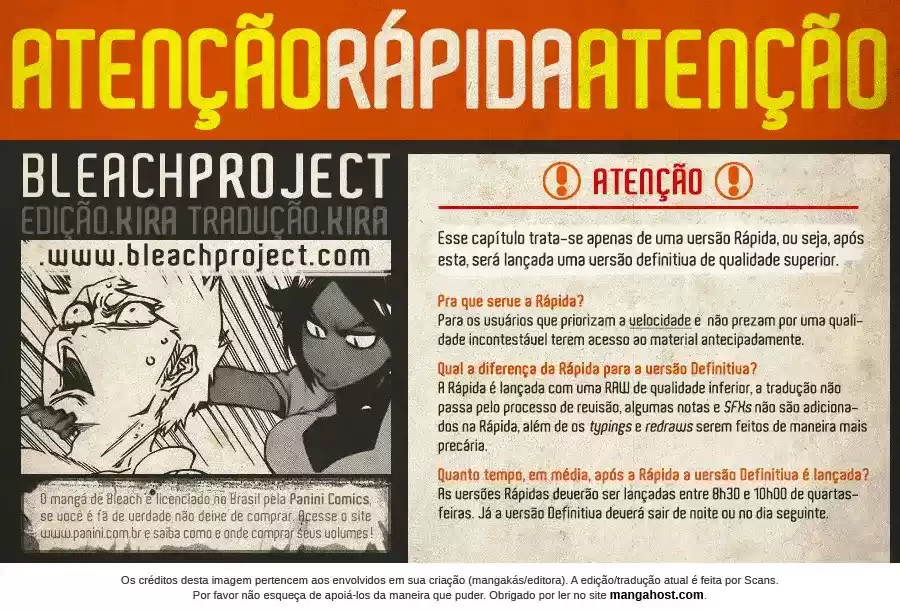Read Bleach BR Manga Online