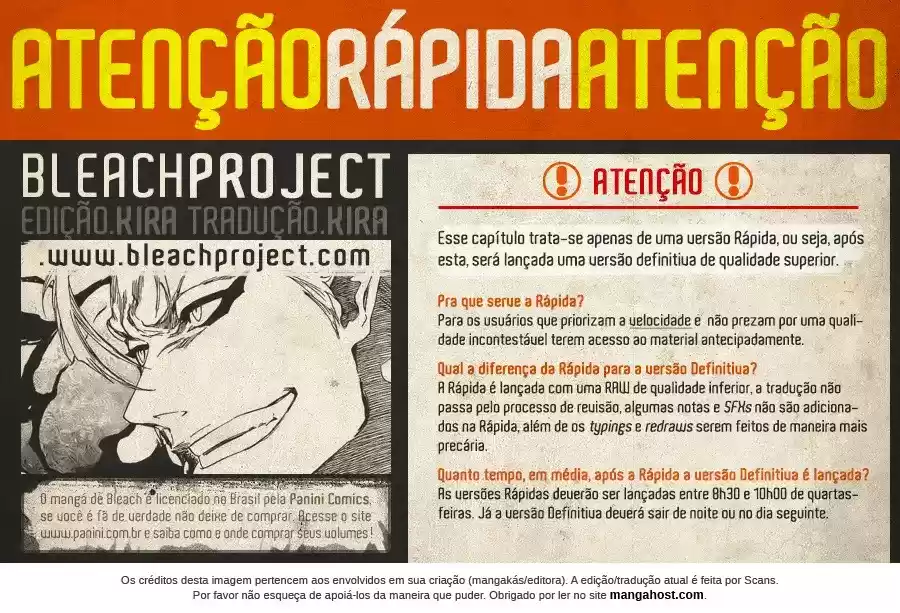 Read Bleach BR Manga Online