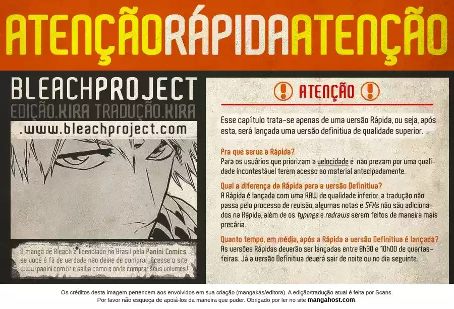 Read Bleach BR Manga Online