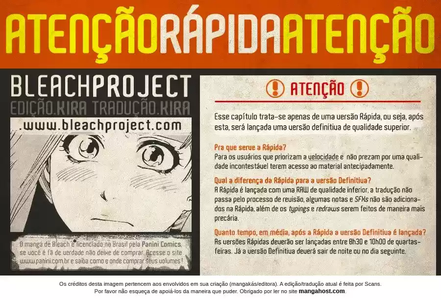 Read Bleach BR Manga Online