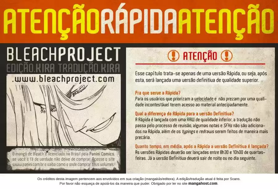 Read Bleach BR Manga Online