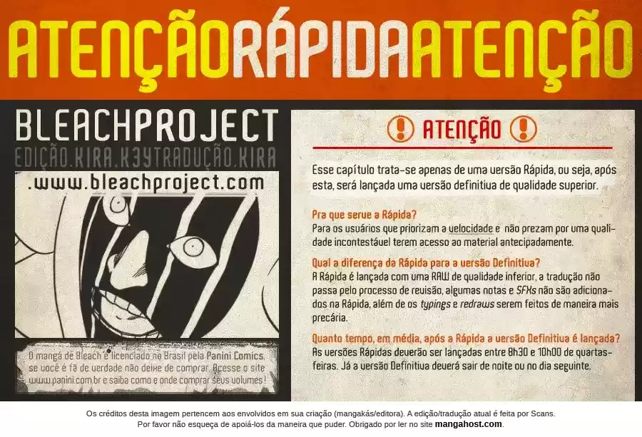 Read Bleach BR Manga Online
