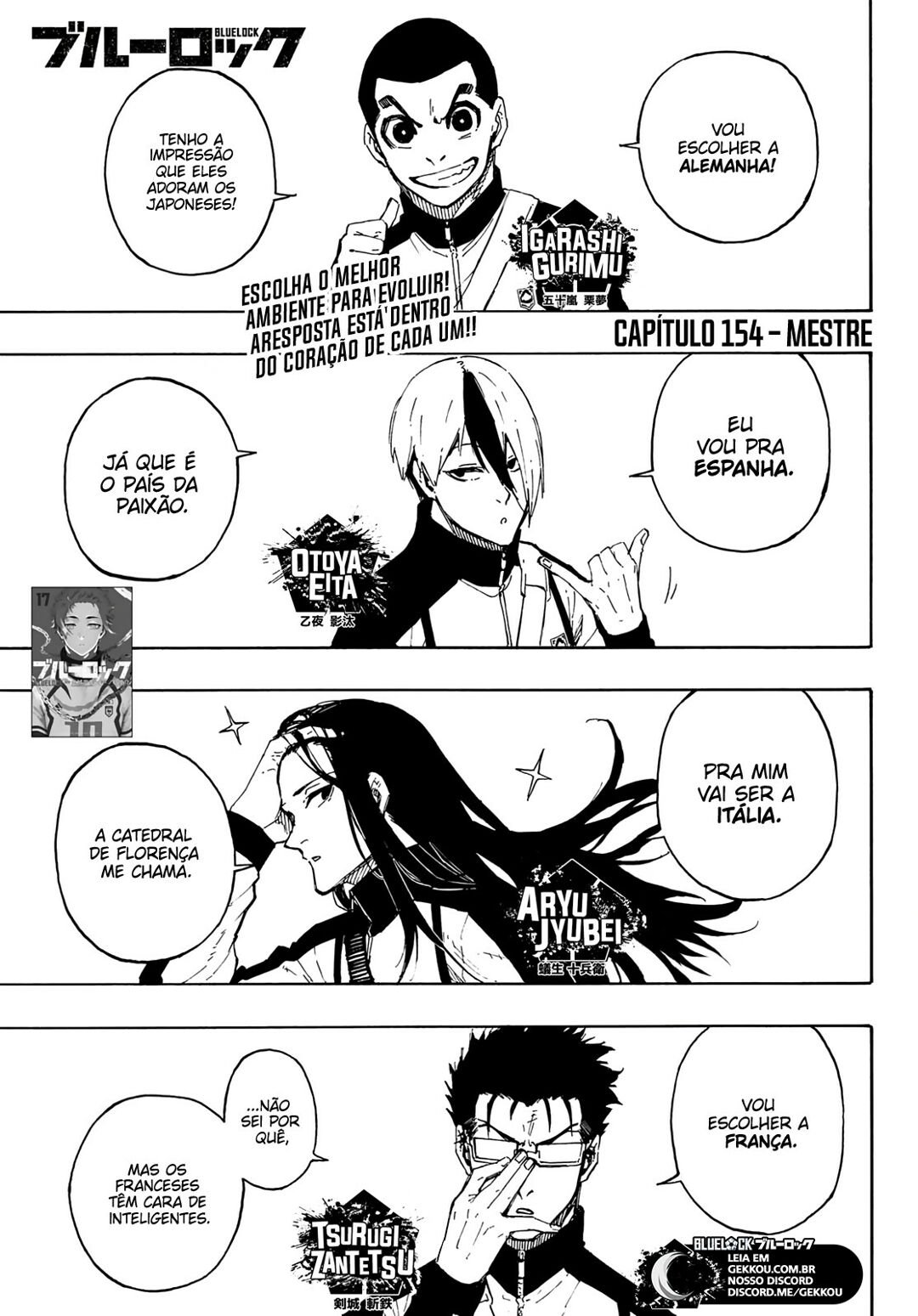 Read Blue Lock BR Manga Online