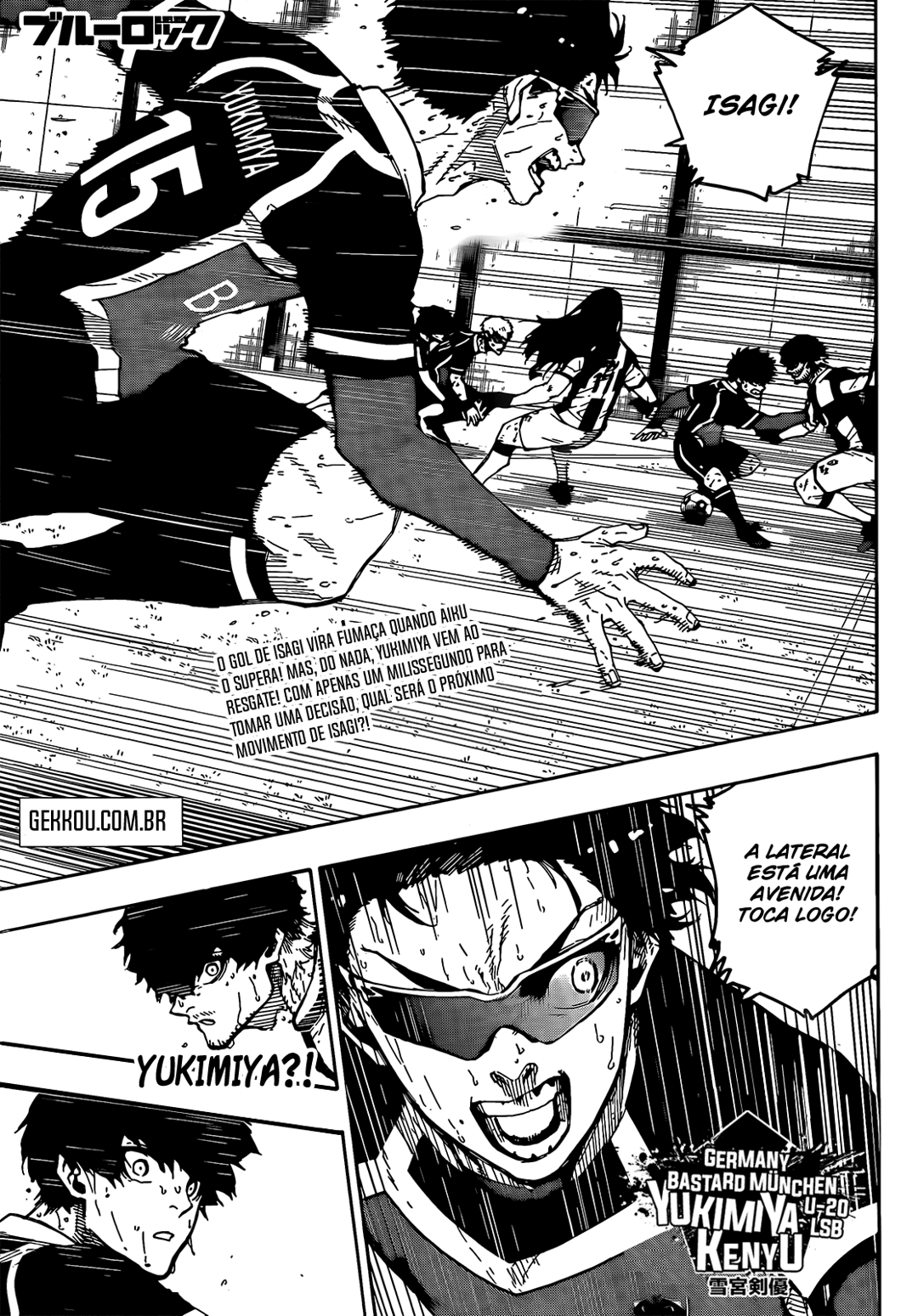 Read Blue Lock BR Manga Online
