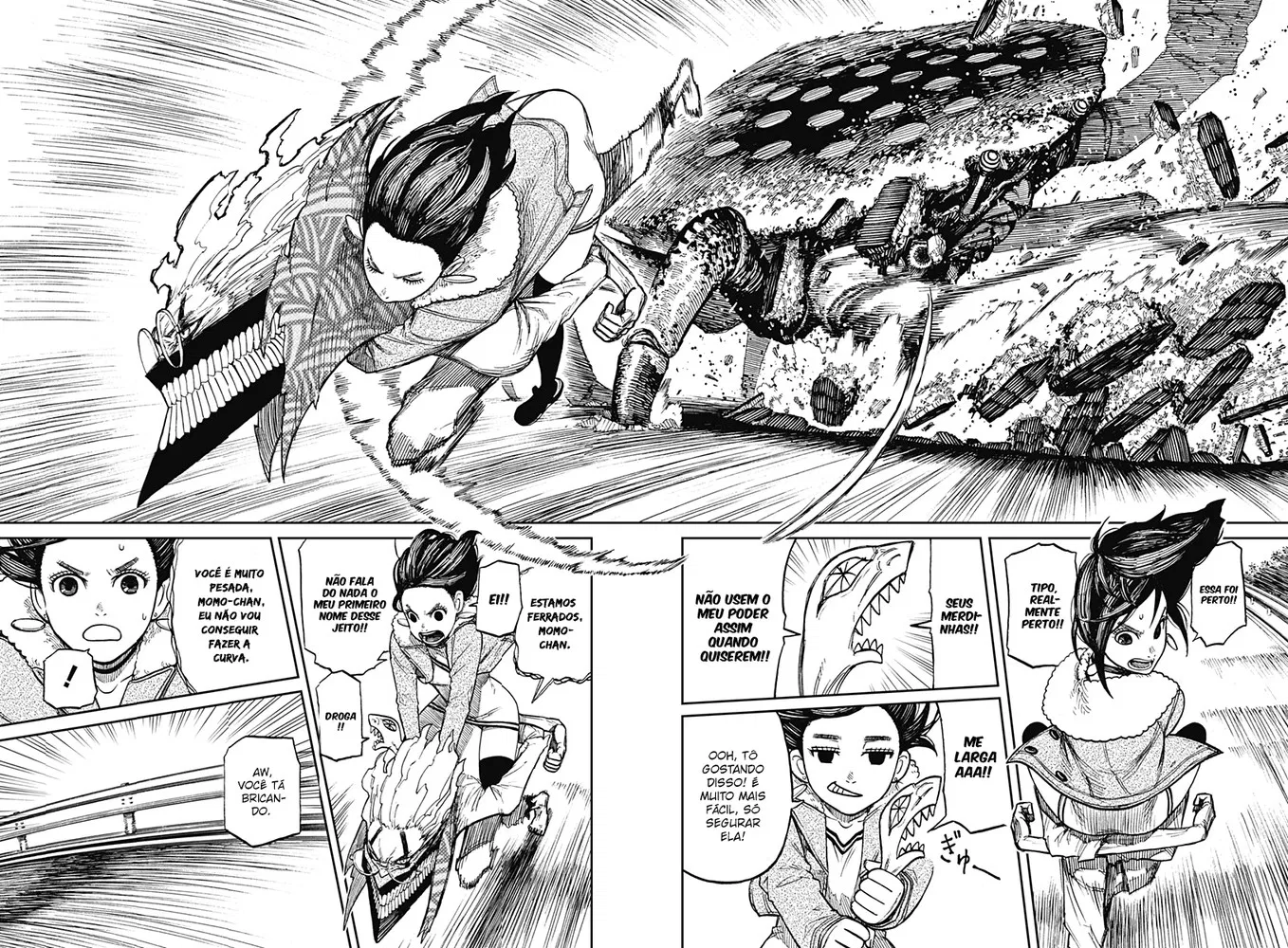 Read Dandadan BR Manga Online
