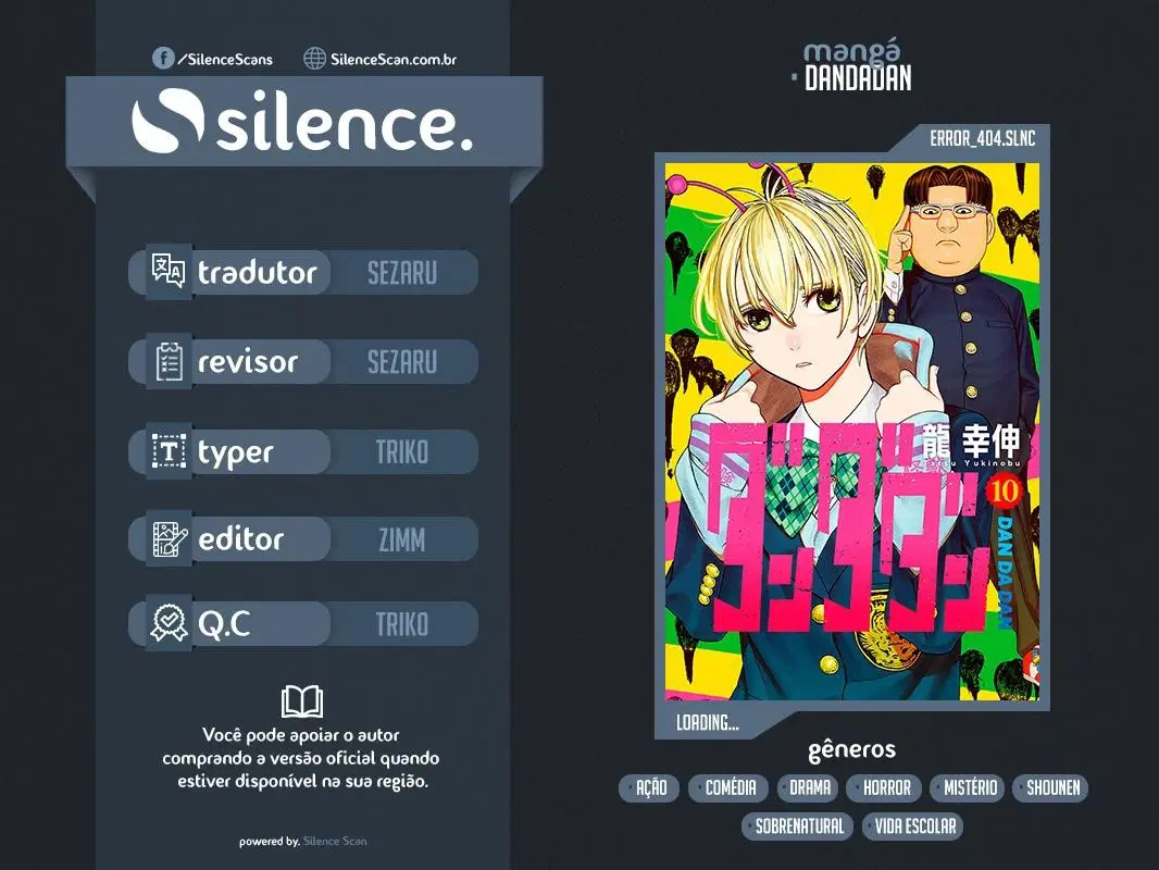 Read Dandadan BR Manga Online