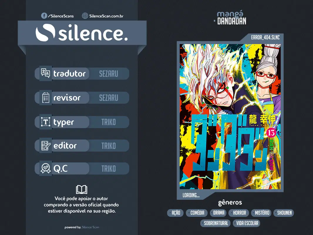 Read Dandadan BR Manga Online
