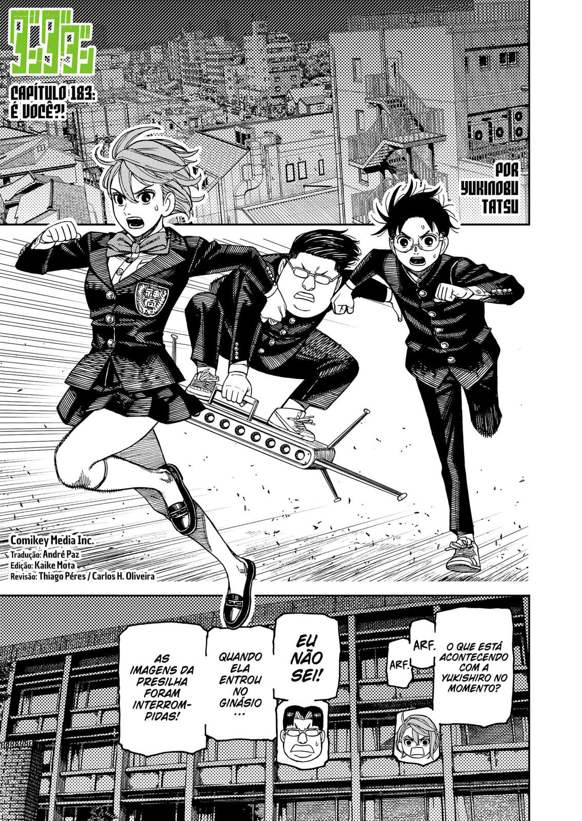 Read Dandadan BR Manga Online