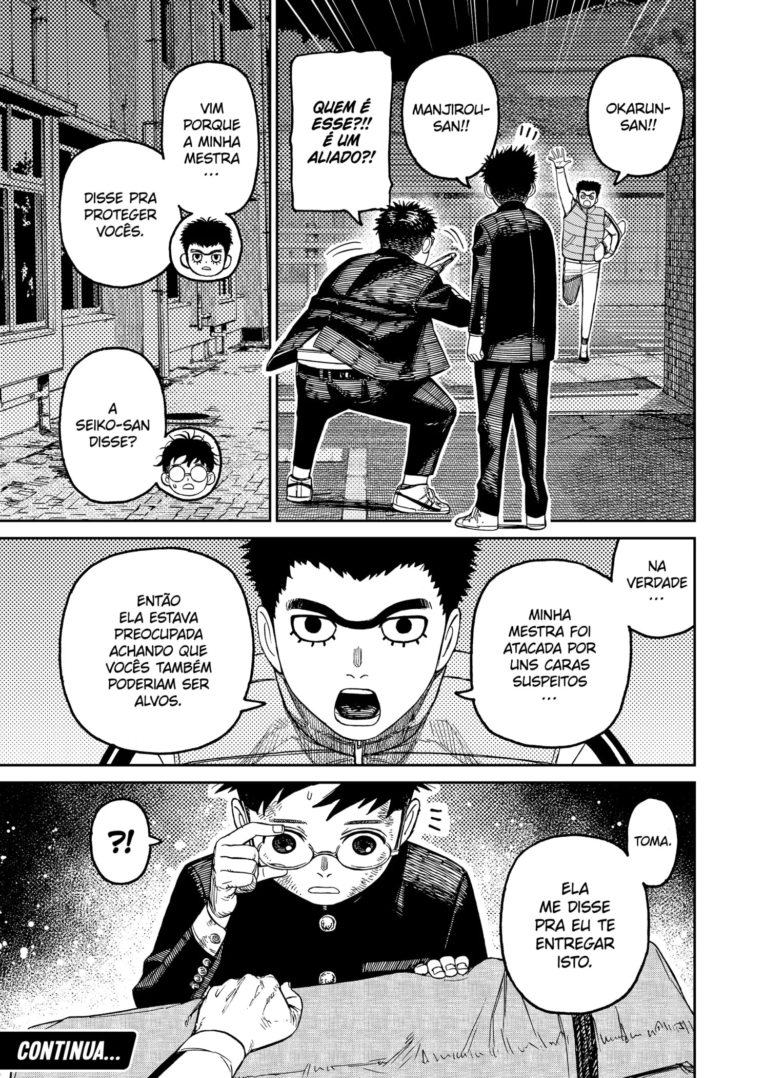 Read Dandadan BR Manga Online