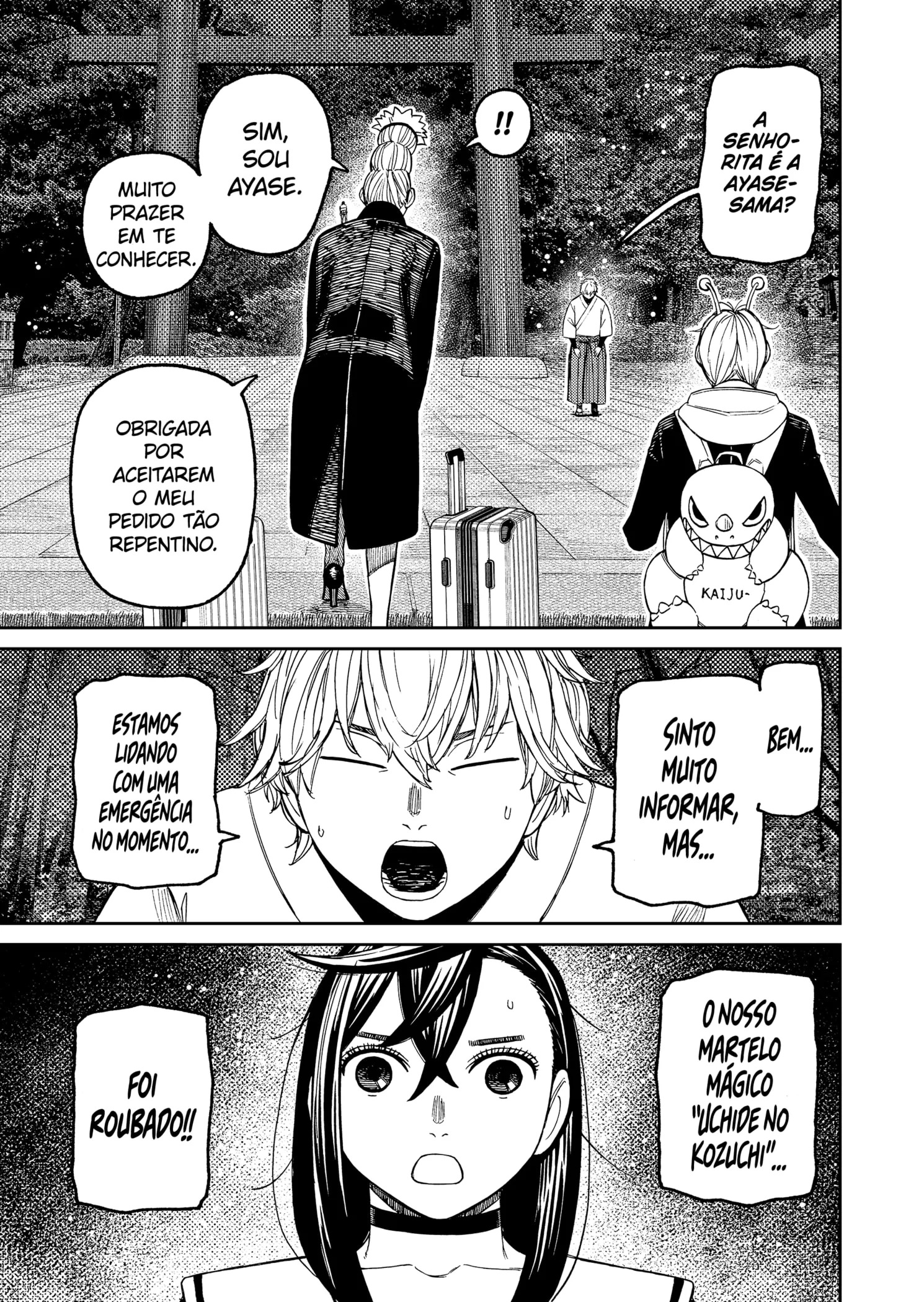 Read Dandadan BR Manga Online