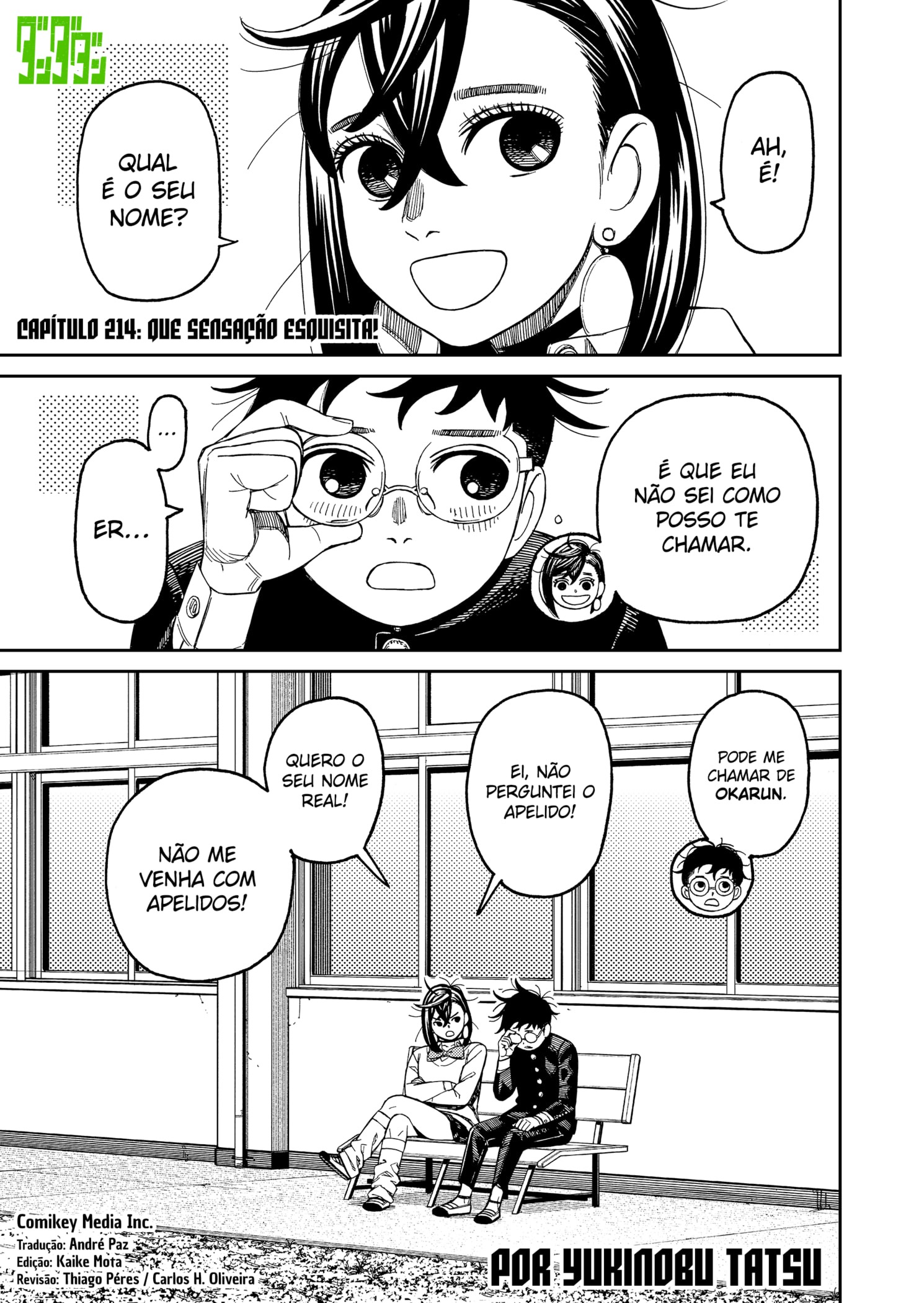 Read Dandadan BR Manga Online