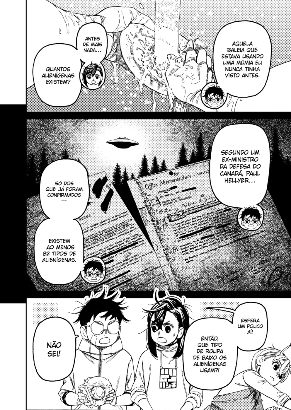 Read Dandadan BR Manga Online