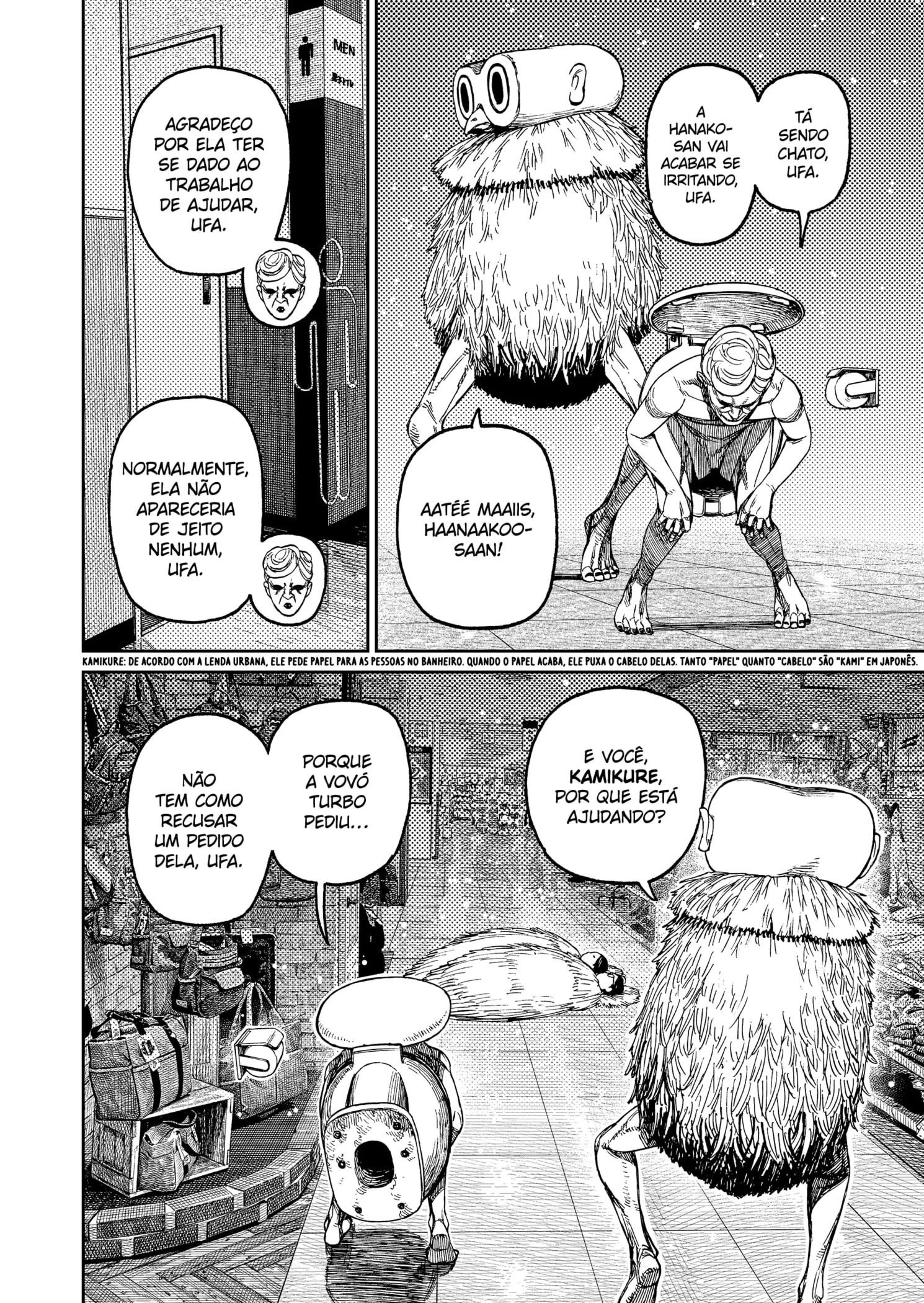 Read Dandadan BR Manga Online