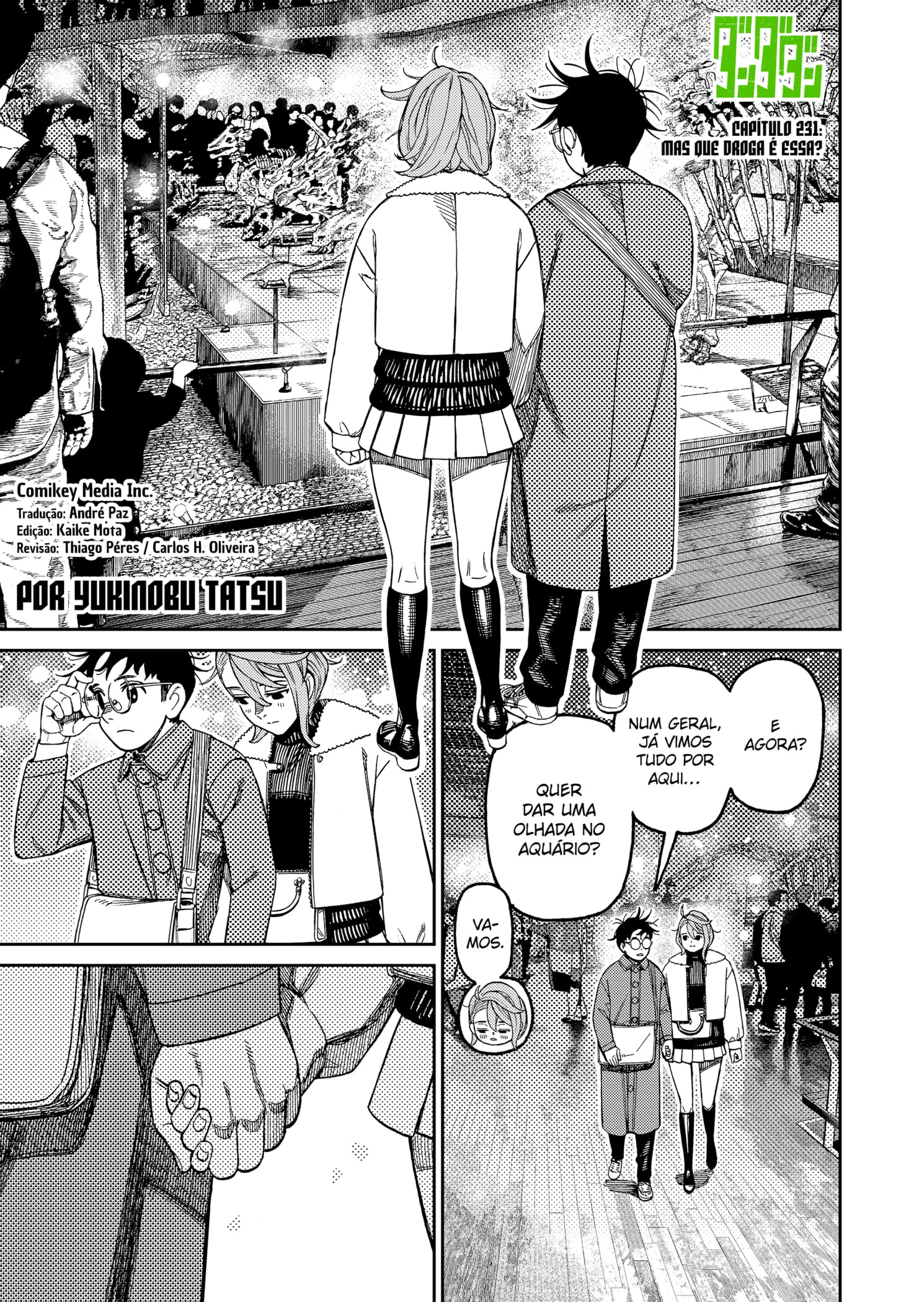 Read Dandadan BR Manga Online