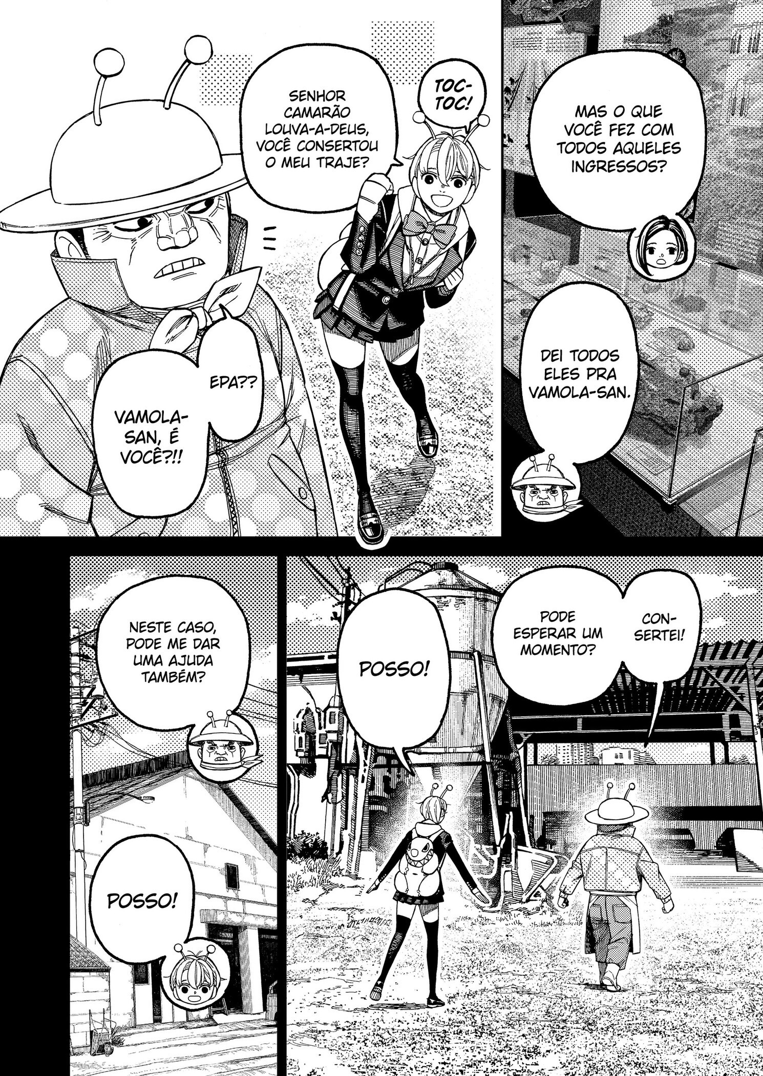 Read Dandadan BR Manga Online
