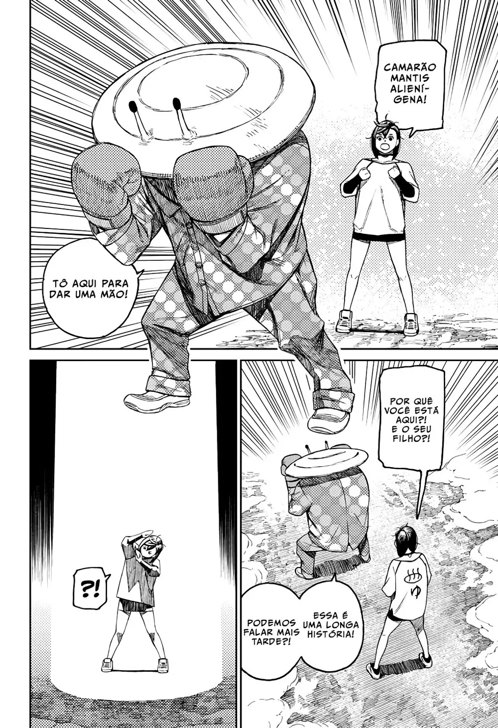 Read Dandadan BR Manga Online