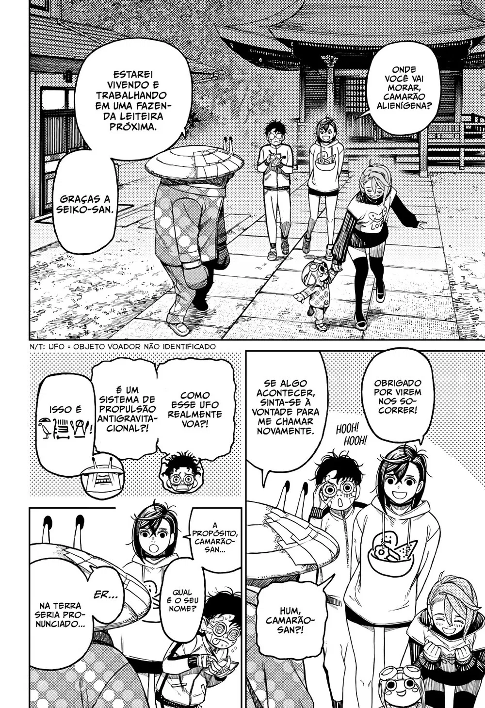 Read Dandadan BR Manga Online