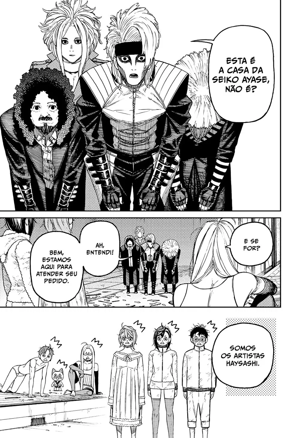 Read Dandadan BR Manga Online